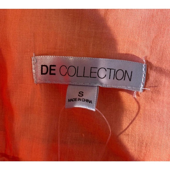 NWT DE Collection Kitchen Cloth Skirt Size Small Women’s Desert Pink MSRP $36.99 - Picture 3 of 7